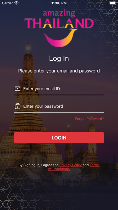 Thailand Virtual Event Screenshot