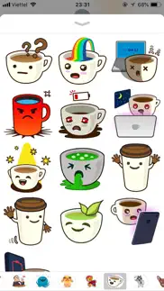 cup cute pun funny stickers iphone screenshot 2
