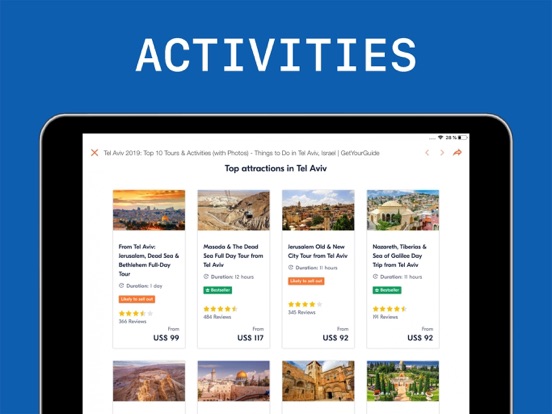 Tel Aviv Travel Guide . iPad screenshot 6 - Travel app