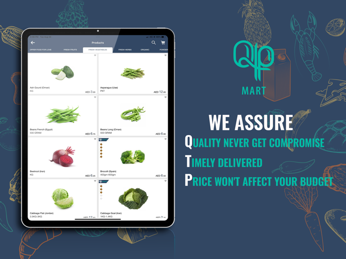 QTP MART Quality-Time-Price