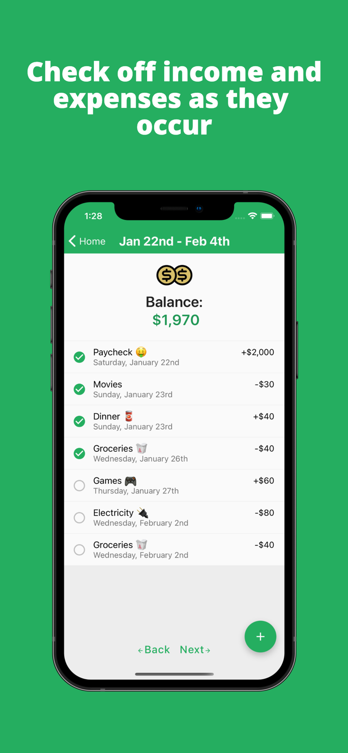 EveryTwo Biweekly Budgeting