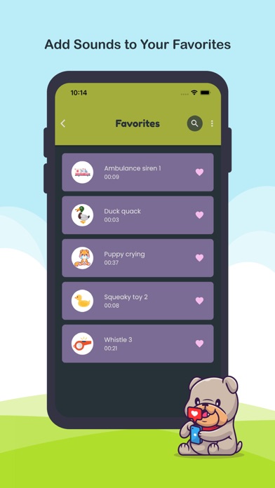 Sounds for Dogs Screenshot