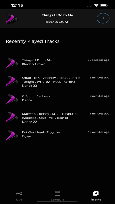 DANCE MUSIC RADIO Screenshot