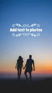 typorama: text on photo editor iphone screenshot 1