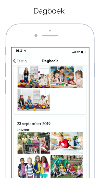 MoreThanKidz ouderapp Screenshot