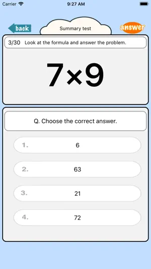 Math -The multiplication table screenshot 4