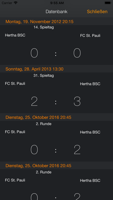 Bundesliga DB Screenshot