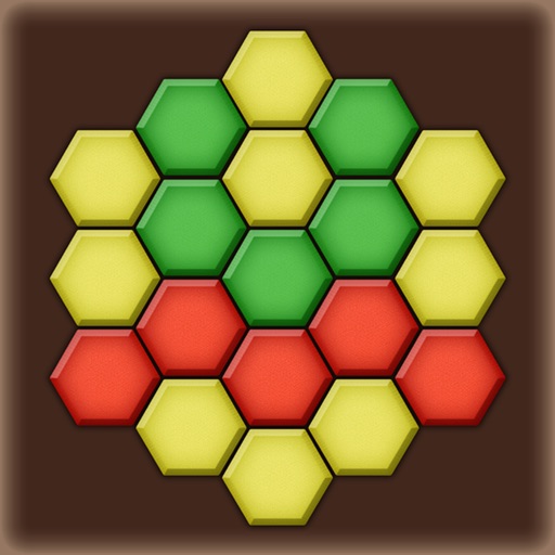 Color Lines. Hexagon