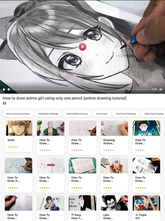 anime drawing lesson-tutorial