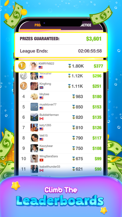 Real Cash Bubble Money Shooter Screenshot