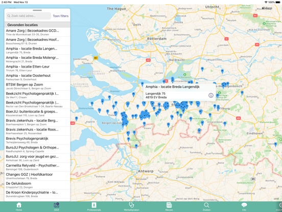 Screenshot #5 pour Zoek uw Zorgcollega WBR