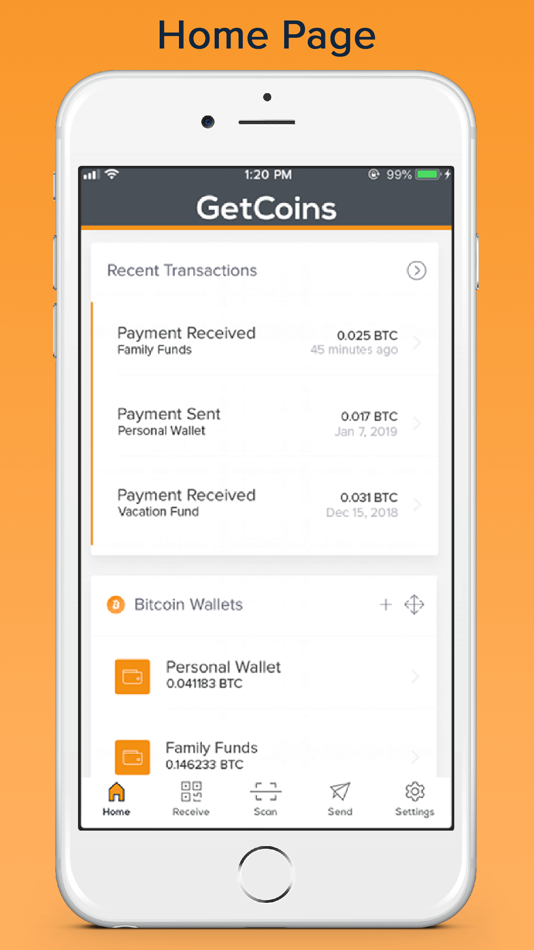 #1. GetCoins Wallet (iOS) 由: Evergreen ATM LLC