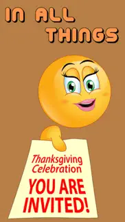 thanksgiving emojis iphone screenshot 1