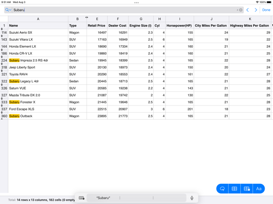 Easy CSV Editor Mobileのおすすめ画像7