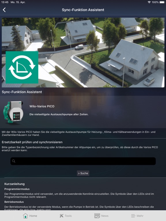 Wilo-Assistant screenshot 2