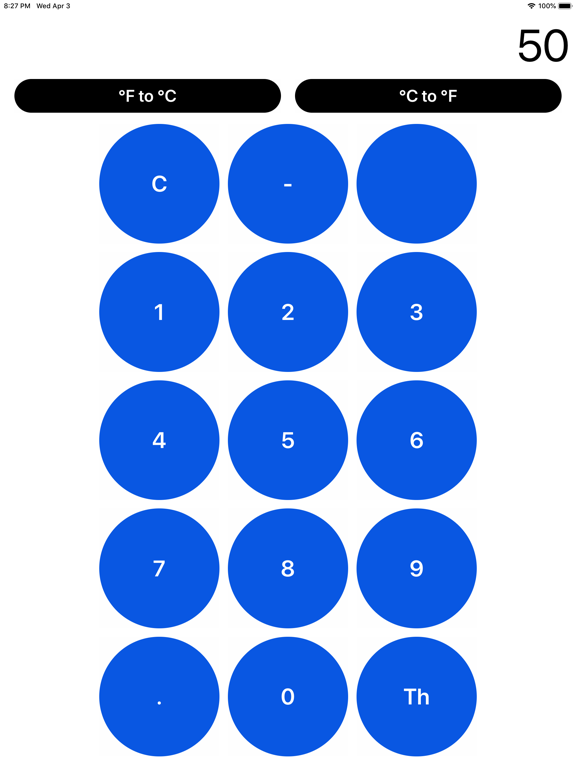 Screenshot #5 pour Fahrenheit Celsius Calculator