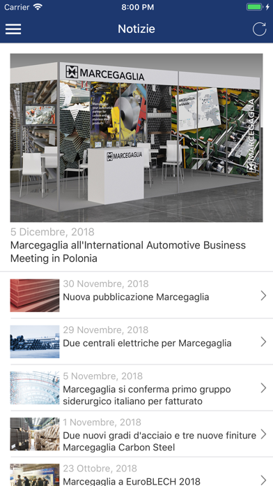 Screenshot #1 pour Marcegaglia