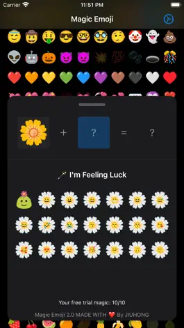Game screenshot Magic Emoji: merge two emojis apk