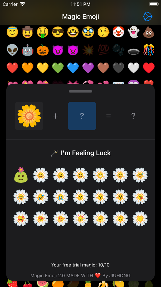 #2. Magic Emoji: merge two emojis (iOS) 由: 就洪 邓