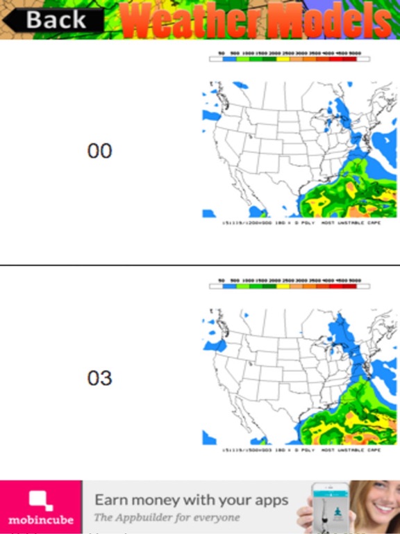 Screenshot #5 pour Weather Models