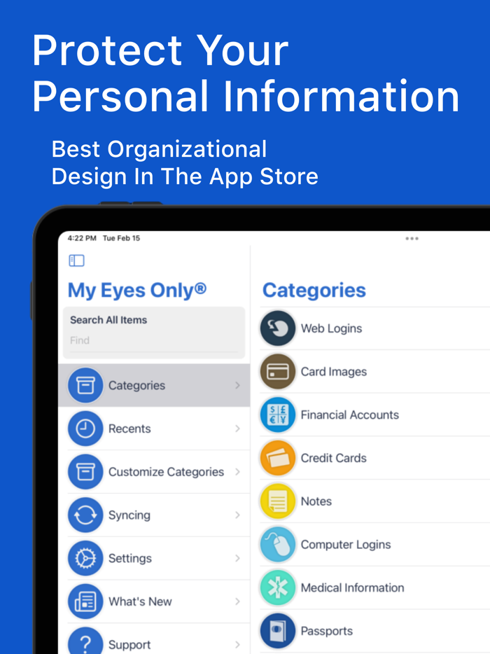 My Eyes Only Password Manager
