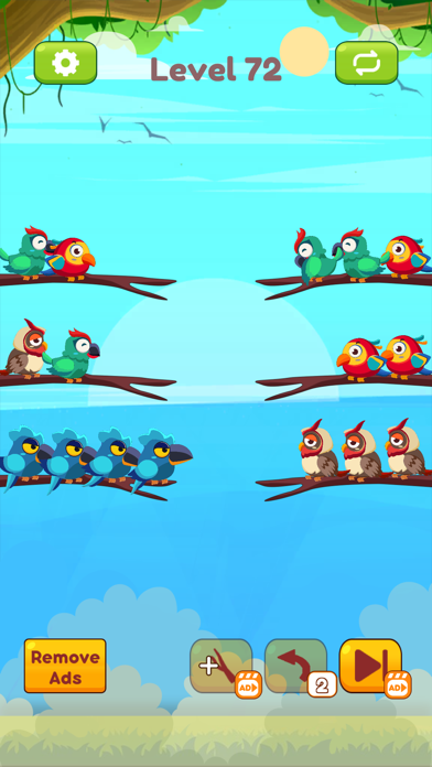 Bird Sort Puzzle-Pop Sort Game Screenshot