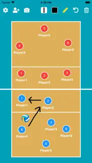 How to cancel & delete simple volleyball tactic board 1