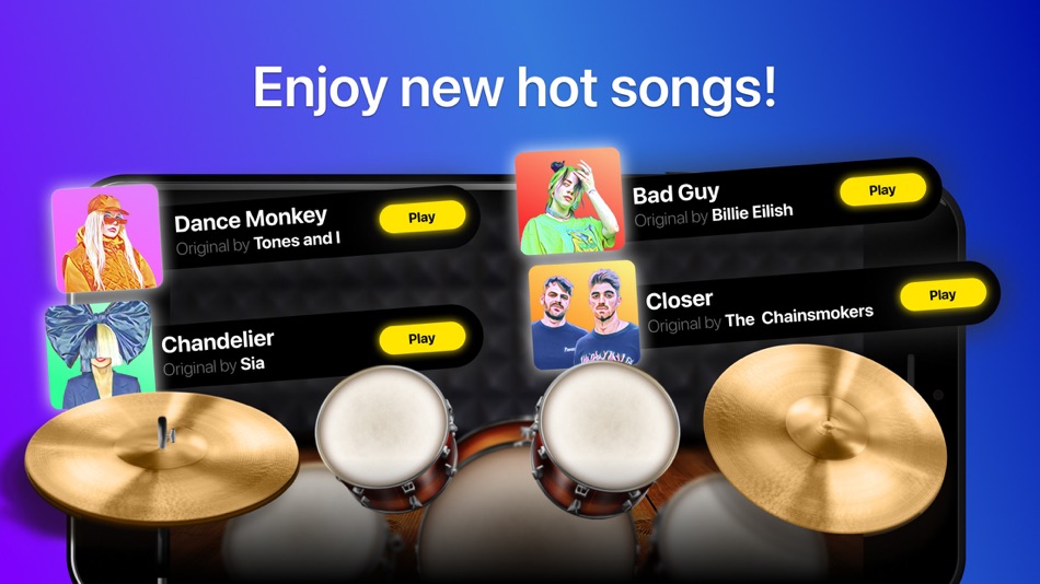 Drums: Learn & Play Beat Games - 2.46.00 - (iOS)