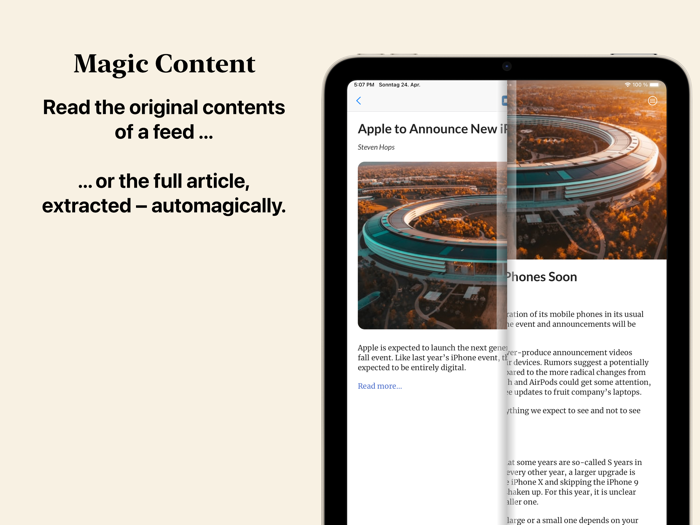 Feedibus — RSS Feed Reader