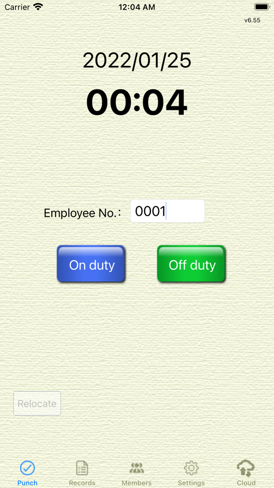 TimeRecorder S (phone) - 6.92 - (iOS)