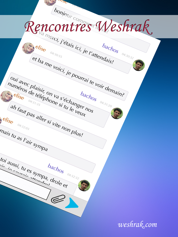 Weshrak - Algerian Network iPad screenshot 4 - Social Networking app