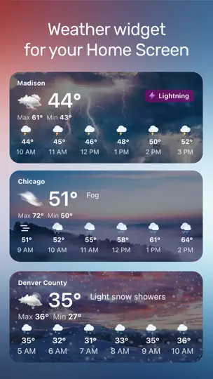 Weather Live° - Local Forecast iPhone Screenshot 7