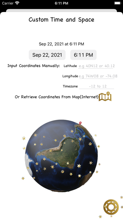 Ecliptic Compass Screenshot