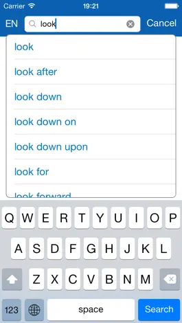 Game screenshot Portuguese−English dictionary mod apk