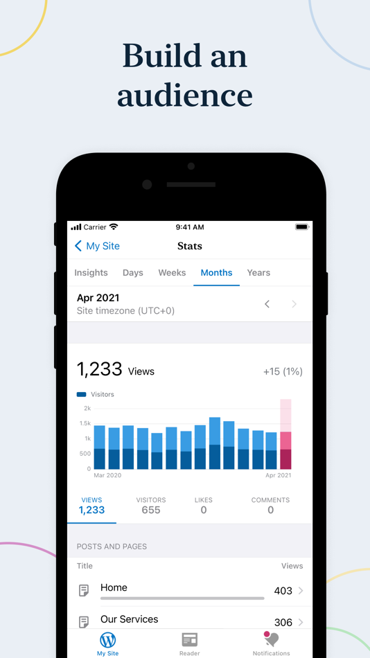 #4. WordPress – Website Builder (iOS) 来自: Automattic