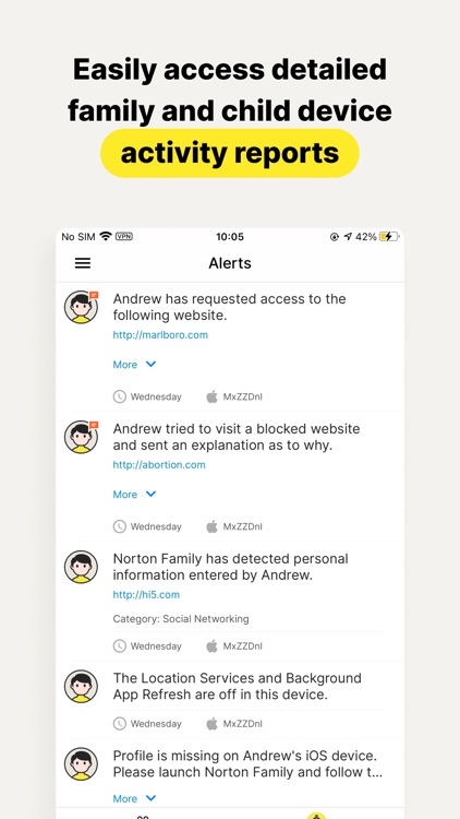 Norton Family Companion App screenshot-4