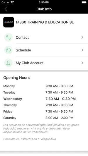 fit360 screenshot 1