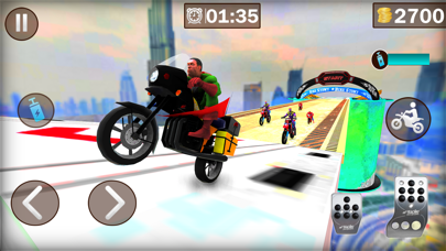 Superhero Bike Stunt Racing 3D Screenshot