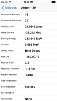 atoms to go table of elements iphone screenshot 4