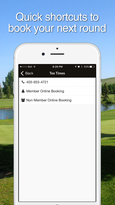 Turner Valley Golf Club Screenshot