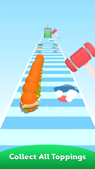 Burger Stack Runner 3D Screenshot