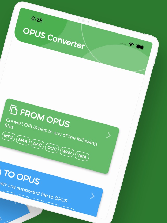 OPUS Converter, OPUS to MP3 dans l'App Store