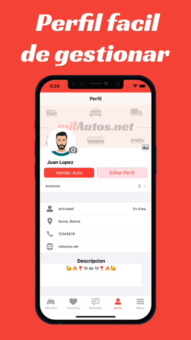 Milautos.net - Venta de autos Screenshot