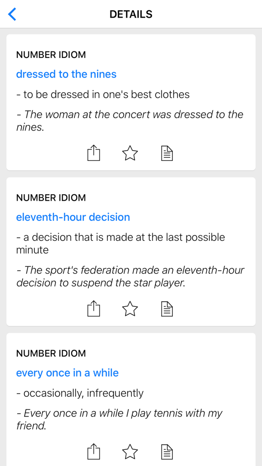 #1. Eyes & Number idioms (iOS) 由: Kevin Pham