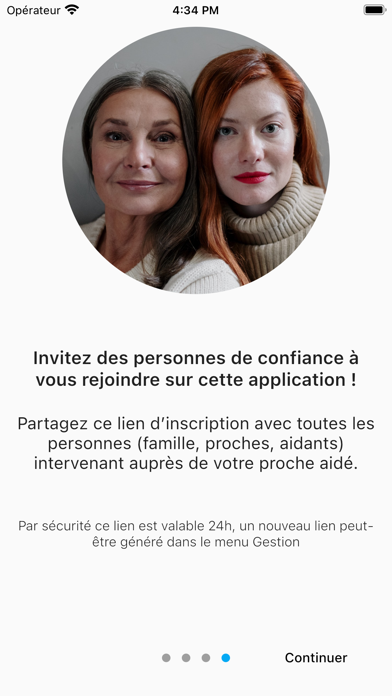 Mon proche et moi CA-SRA Screenshot