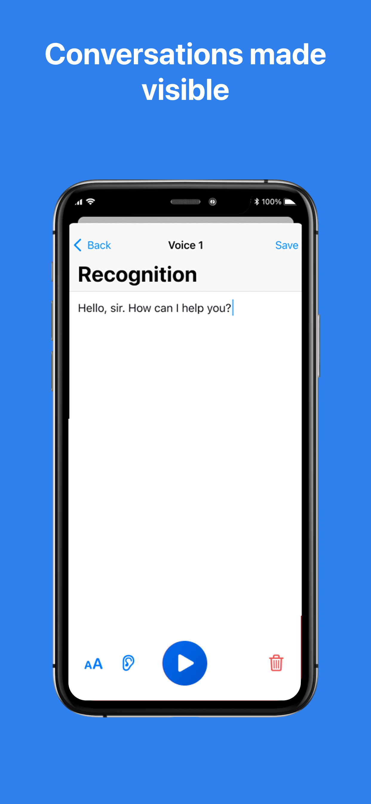 Hearing-Aid: Live Transcribe