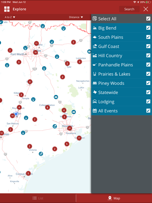 Screenshot #6 pour Tour Texas
