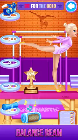 Game screenshot Gymnastics Dance Makeup Salon apk