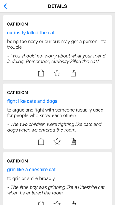 Business & Animal idioms Screenshot