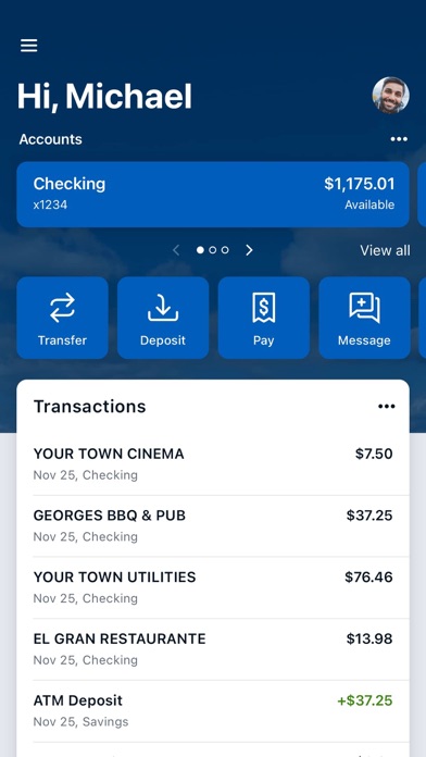 Diamond Bank Mobile Screenshot